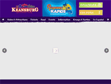 Tablet Screenshot of keansburgamusementpark.com